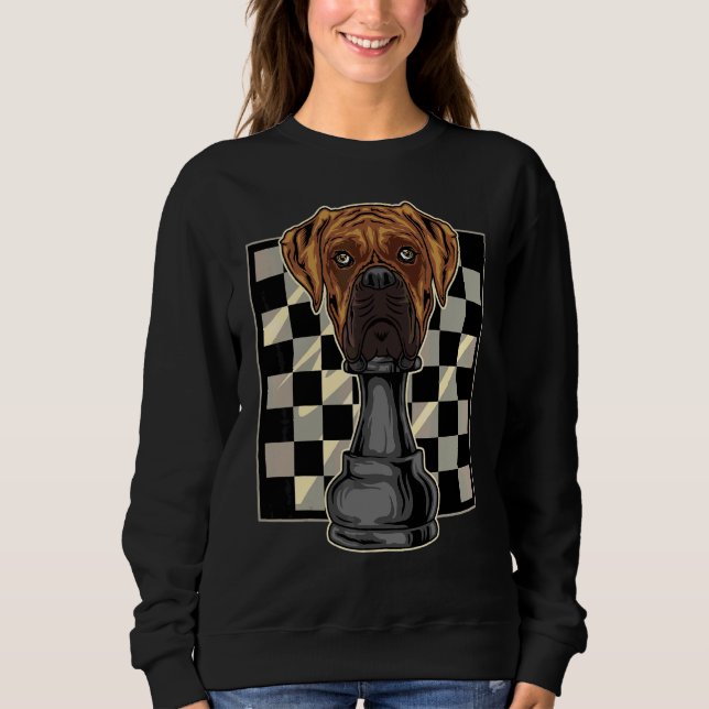 Camiseta Boxer Dog Chess (Frente)