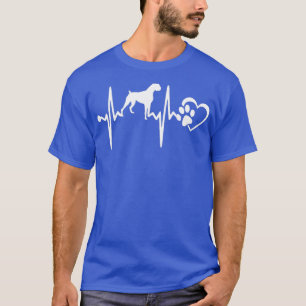 CAMISETA BOXER DOG HEARTBEAT