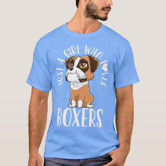 Camiseta Boxer Dog Lover Kawaii
