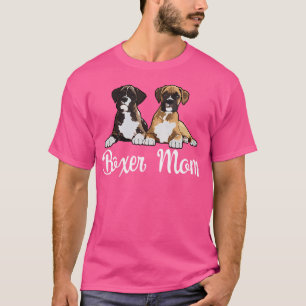 Camiseta Boxer Dog Mãe Engraçado Proprietário do Boxer