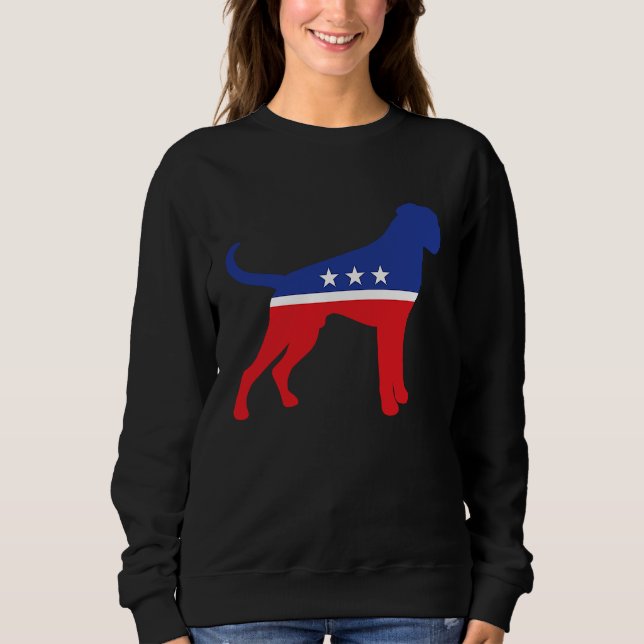 Camiseta Boxer Dog  Political Symbol Election Mascot (Frente)
