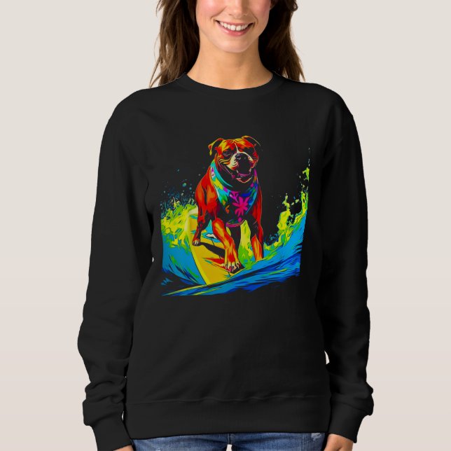 Camiseta Boxer Dog Pop Surf (Frente)