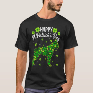 Camiseta Boxer Dog Retro Shamrock Rua irlandesa Patrona K D