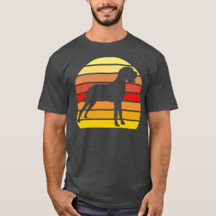 Camiseta Boxer Dog Silhouette