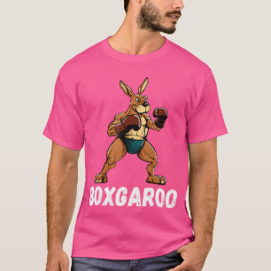 Camiseta Boxer Kangaroo Boxing Luvas Kickboxing Mma Kickbo