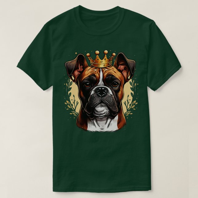 Camiseta Boxer king 2 (Frente do Design)