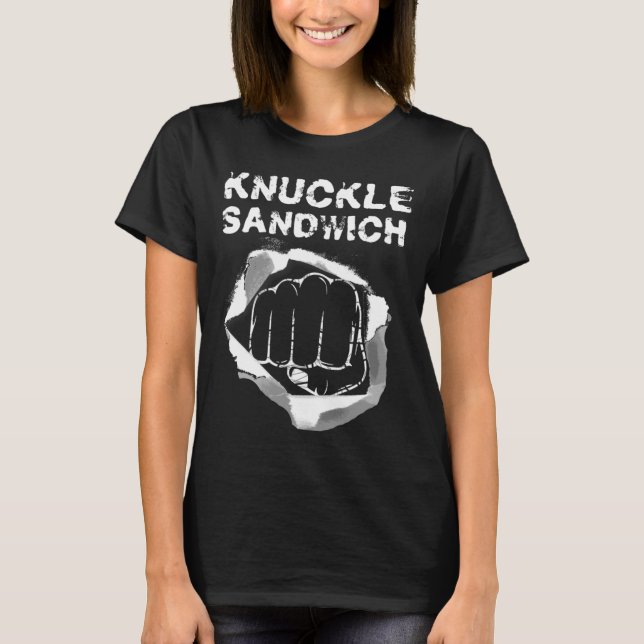 Camiseta Boxer Knuckle Punch Punch Boxer Fighter (Frente)