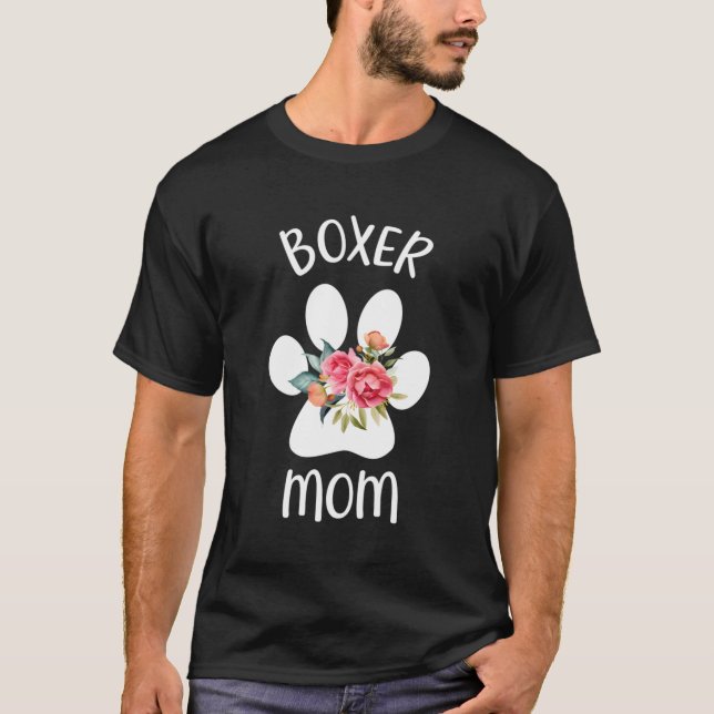 Camiseta Boxer Mãe (Frente)