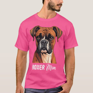 Camiseta Boxer Mãe Cachorro Boxer
