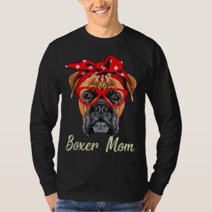 Camiseta Boxer Mãe Cachorros Cachorros Cachorros Dia de as 