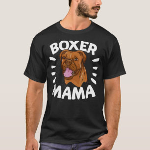 Camiseta Boxer Mama Cachorro Mama ou Cachorro-Mãozinho