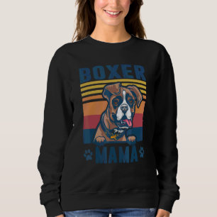 Camiseta Boxer Mama Mãe Retro Cachorro Mãe 3