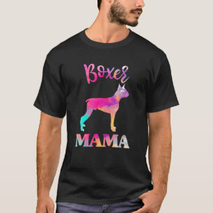 Camiseta Boxer Mama Women, Dia de as mães Cachorro Mãe