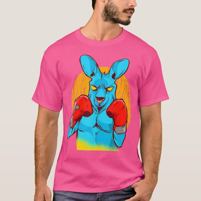 Camiseta Boxer Martial Artes Marciais Kangaroo (Frente)