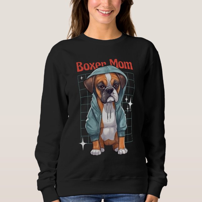 Camiseta Boxer Mom Boxer Loyal Dogs (Frente)