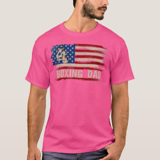 Camiseta Boxer Pai American Flag Sports Boxer