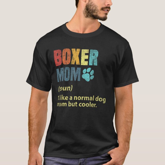 Camiseta Boxer Para Boxer Mãe (Frente)