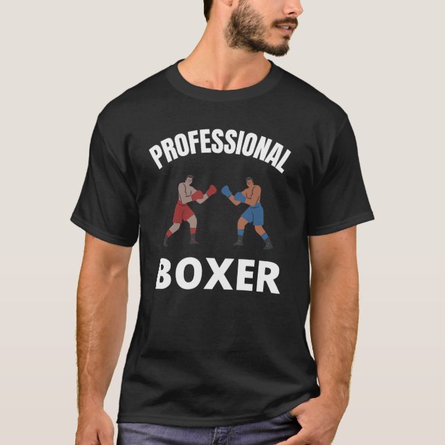 Camiseta Boxer profissional (Frente)