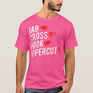 Camiseta Boxer Punches Do Esporte De Boxing Tee