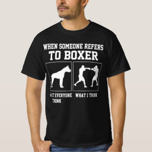 Camiseta Boxer Puns Boxing Boxer Humor Funny Boxer