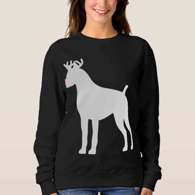 Camiseta Boxer Reindeer - Cão de Natal (Frente)