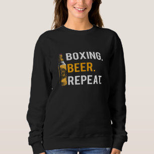 Camiseta Boxer Repetir Boxer Bebendo Para Homens Mulheres