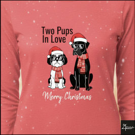 Camiseta Boxer Shih Tzu Christmas Sunglasses Scarf