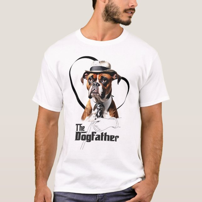 Camiseta Boxer - The Dogfather (Frente)
