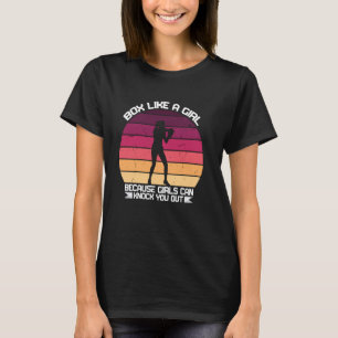 Camiseta Boxer Women Boxer Fighter Boxer Boxing Luvas Spari