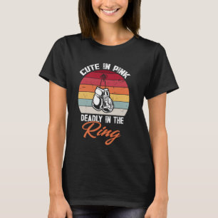 Camiseta Boxer Women Boxer Fighter Boxer Boxing Luvas Spari