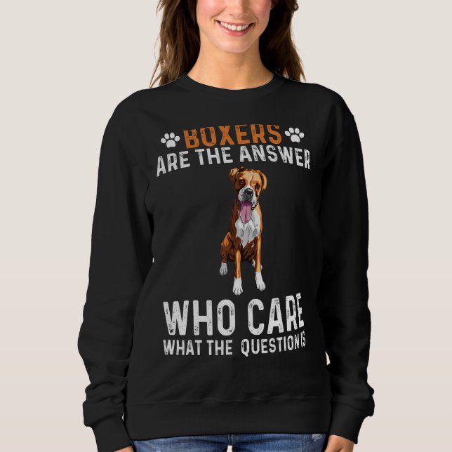 Camiseta Boxers São A Resposta Que Se Preocupa Com A Questã (Frente)
