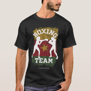Camiseta Boxin: Mulheres Boxando Camarões Combatem Combaten