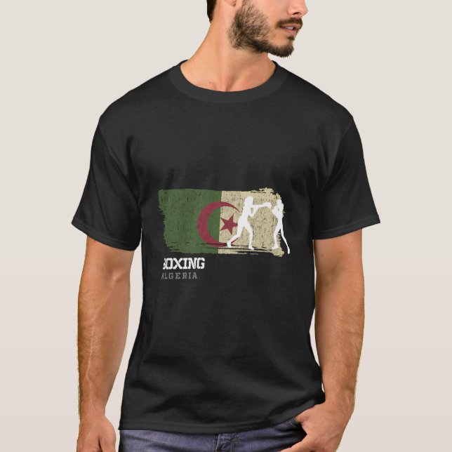 Camiseta Boxing Argélia Combate Boxing (Frente)