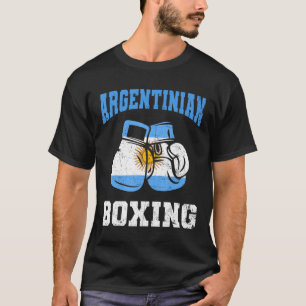 Camiseta Boxing argentino ama orgulho da Argentina