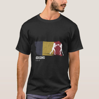 Camiseta Boxing Boxing Chad Combate a Boxing