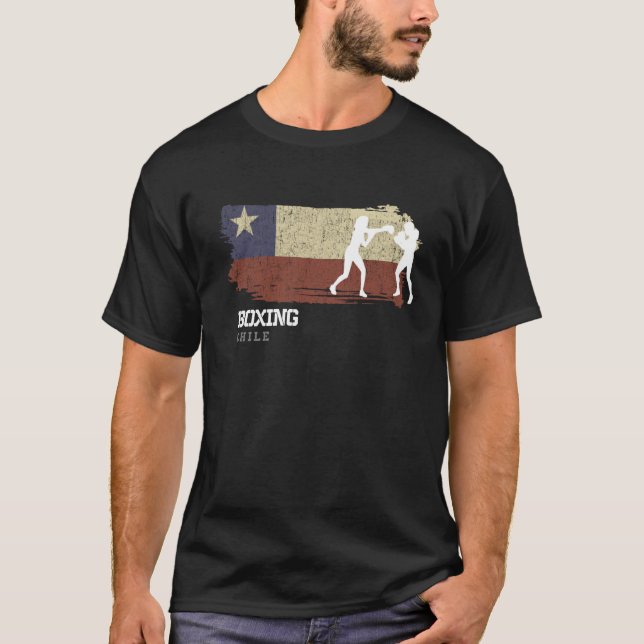 Camiseta Boxing Chile Combate Boxing (Frente)