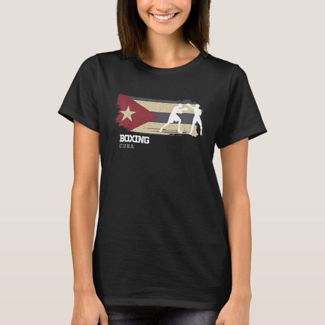 Camiseta Boxing Cuba Combate Boxing (Frente)