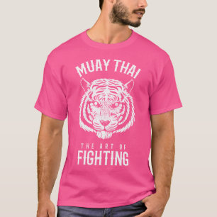 Camiseta Boxing De Tigre Tailandês Muay E Kickboxing