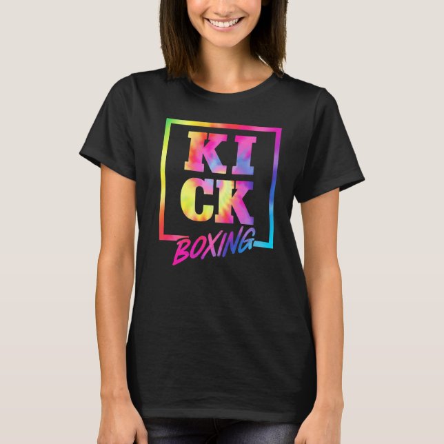 Camiseta Boxing do Kickboxing Vintage Kick (Frente)
