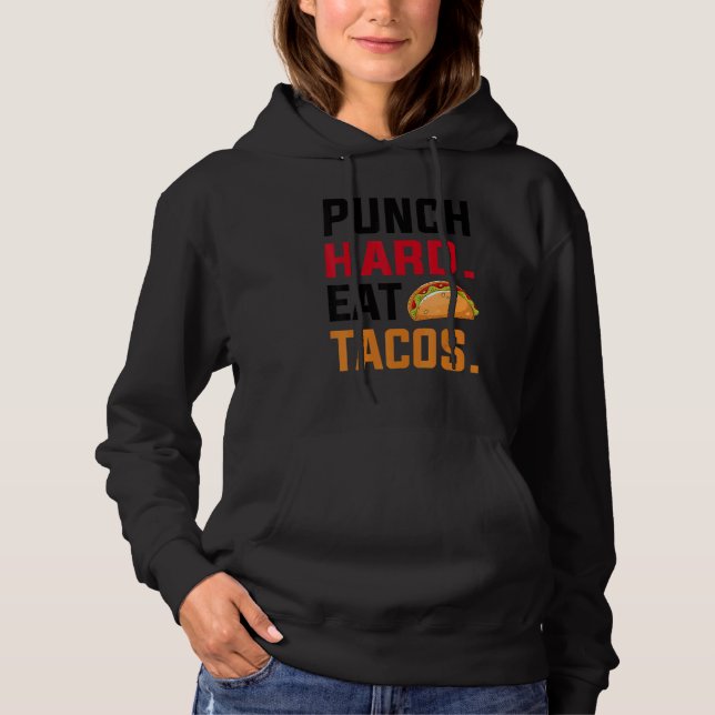 Camiseta Boxing Duro Coma Tacos (Frente)
