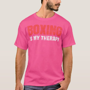 Camiseta Boxing É Minha Terapia Para Boxers