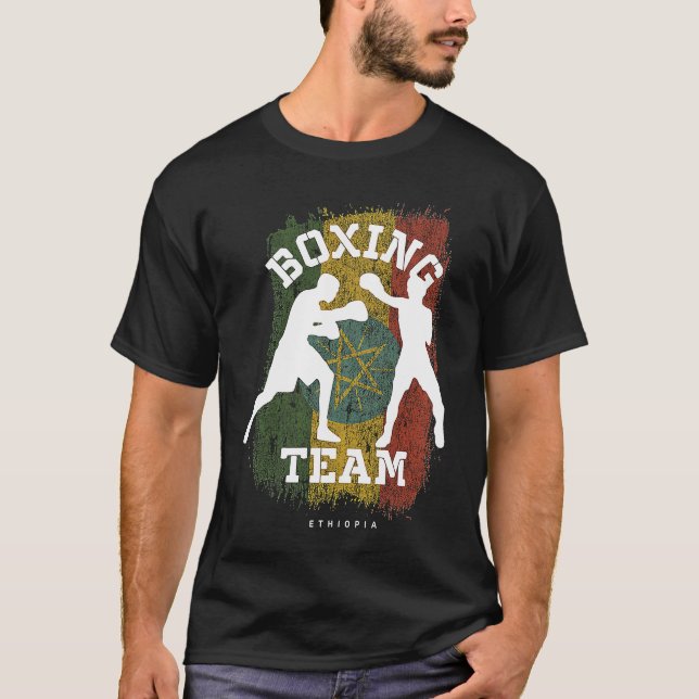 Camiseta Boxing Etiópia Combate Boxing (Frente)