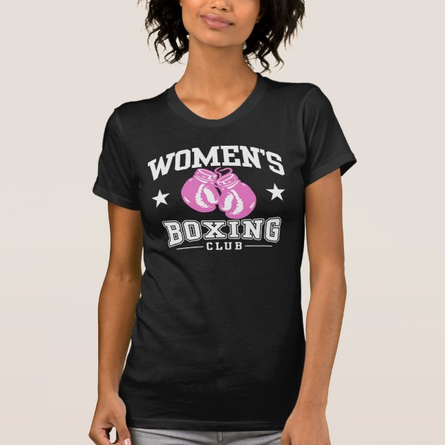 Camiseta Boxing feminino (Frente)