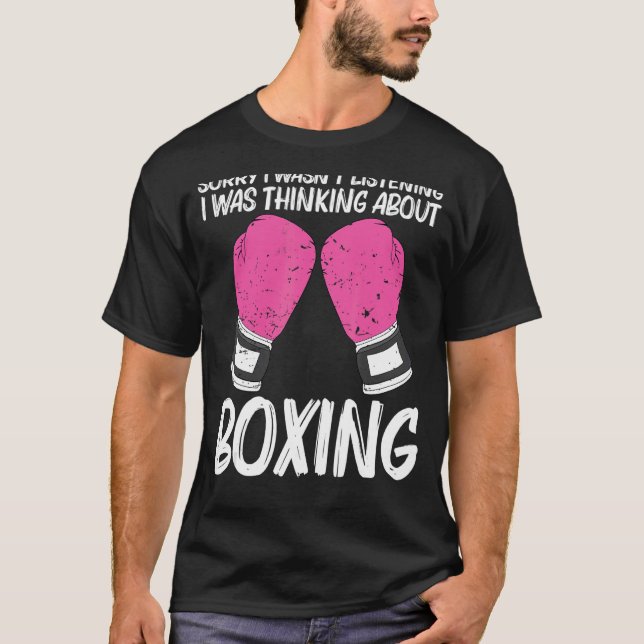 Camiseta Boxing For Men Women Boxer Sparring Match (Frente)