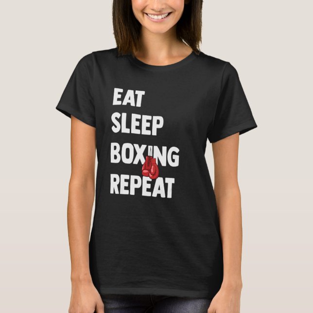 Camiseta Boxing Formação Jab Corte Superior Pontilhamento 5 (Frente)