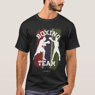 Camiseta Boxing Gambia Combate à Luta Esportiva Boxing
