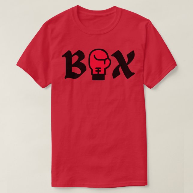 Camiseta Boxing Glove Box Mma Artes Marciais (Frente do Design)