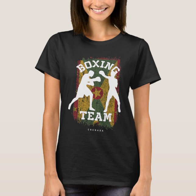 Camiseta Boxing Grenada Combat Sports Fighter Boxing (Frente)