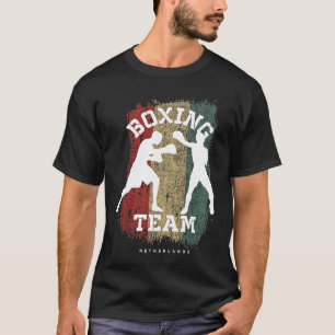 Camiseta Boxing Holanda Combate à Luta Esportiva Boxing