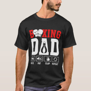 Camiseta Boxing Pai Drive Pay Clap Boxing Padre
